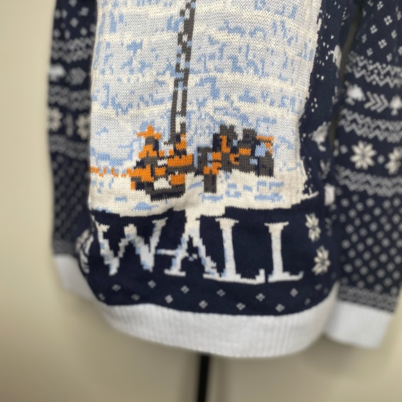 Game of Thrones Christmas Sweater Women’s Blue - Picture 3 of 6